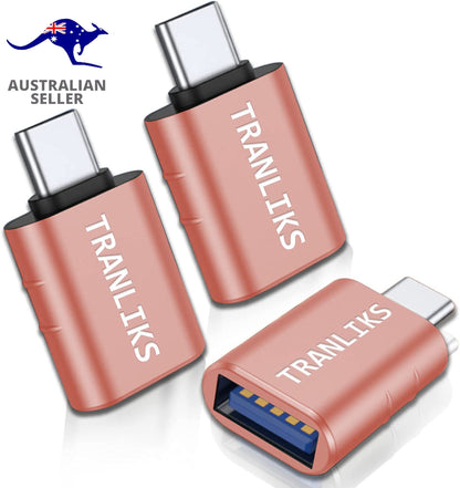 Adapter USB C to Lightning, 2 Pack Adapter USB C Male