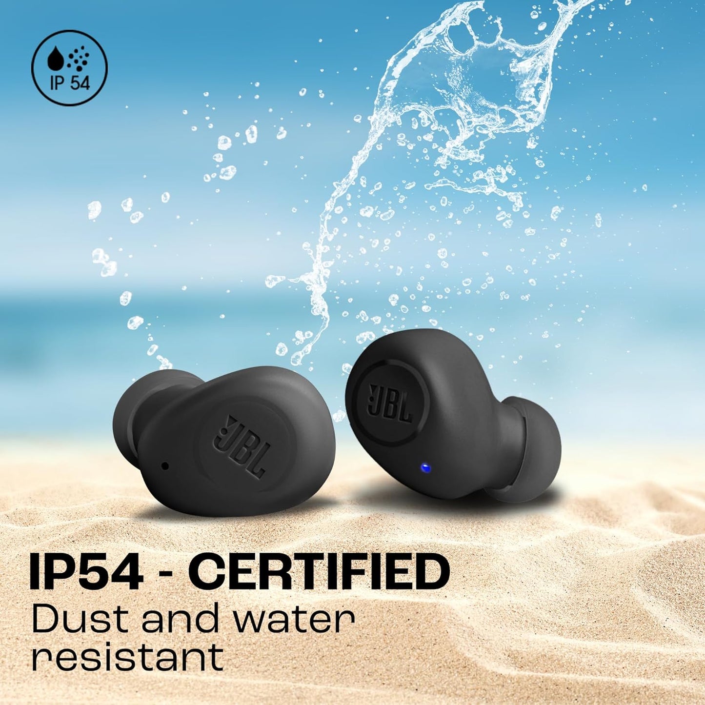 Wave Bud True Wireless Stereo Earbuds, Black